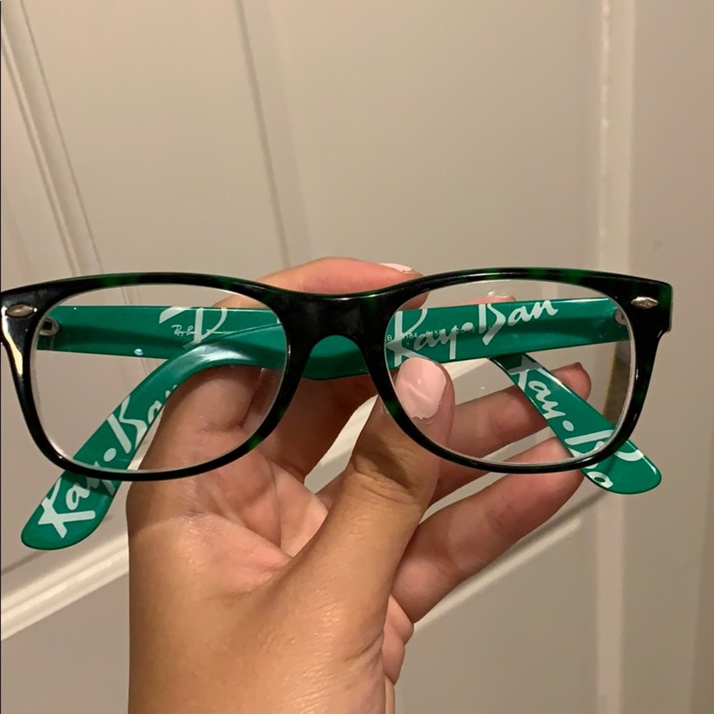 Ray Ban Green Tortoiseshell glasses